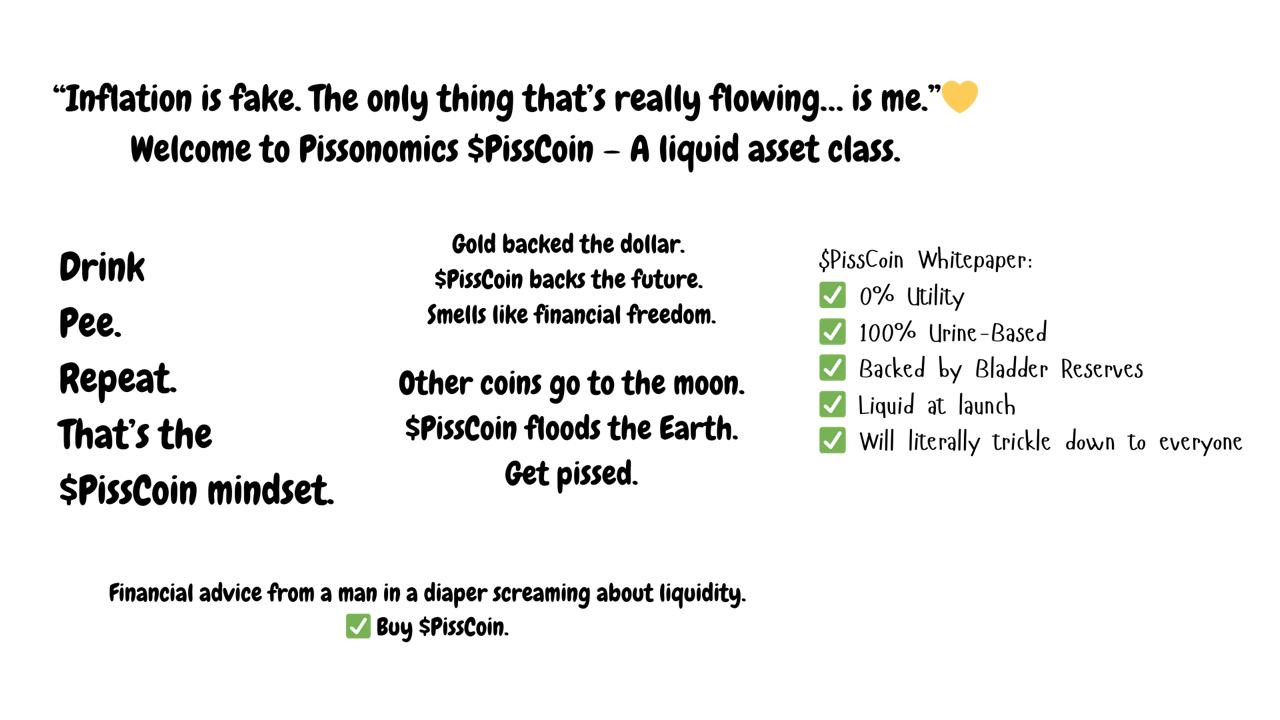 PissCoin Roadmap